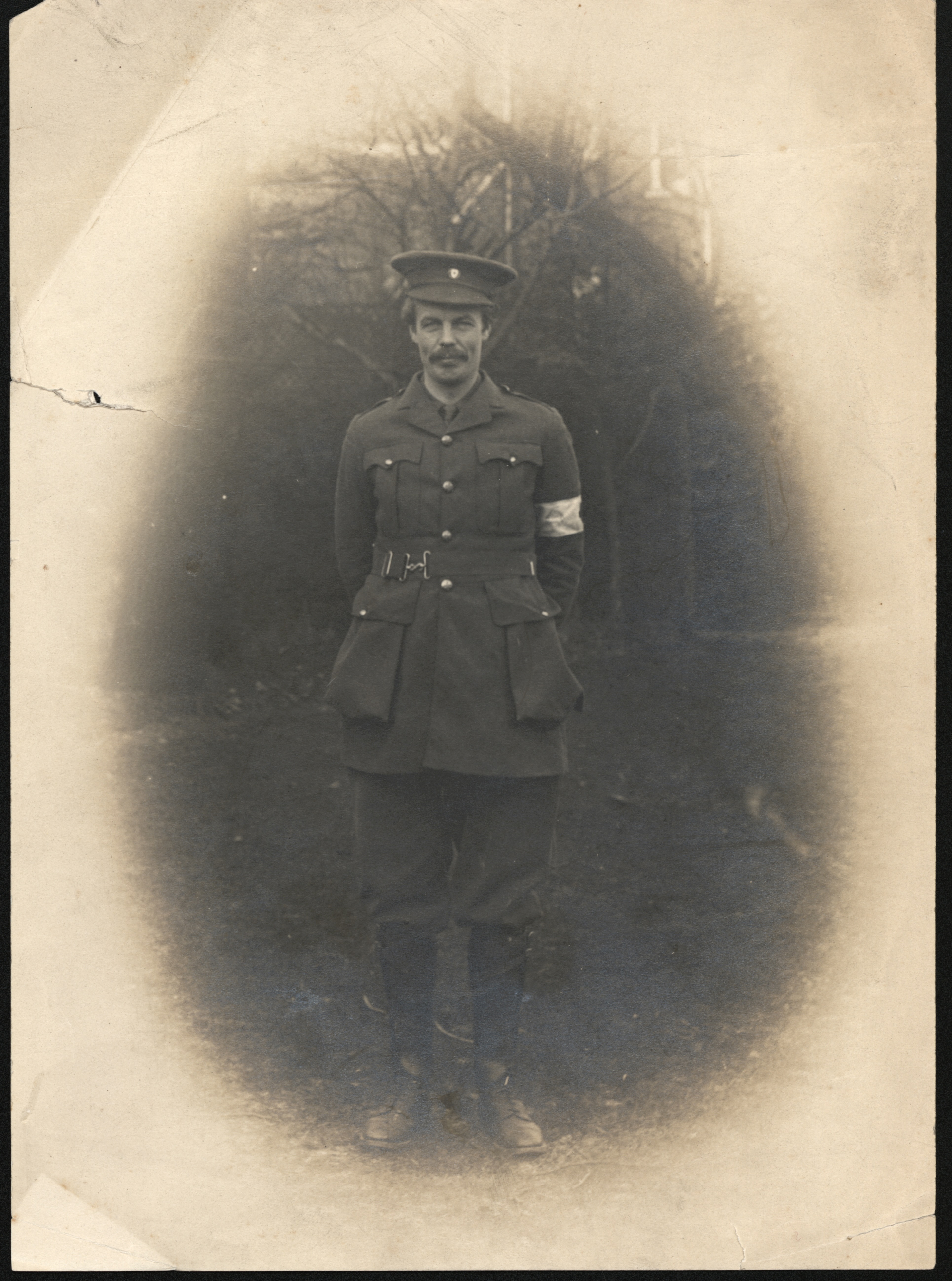 Arthur Cecil Pigou in uniform during World War I