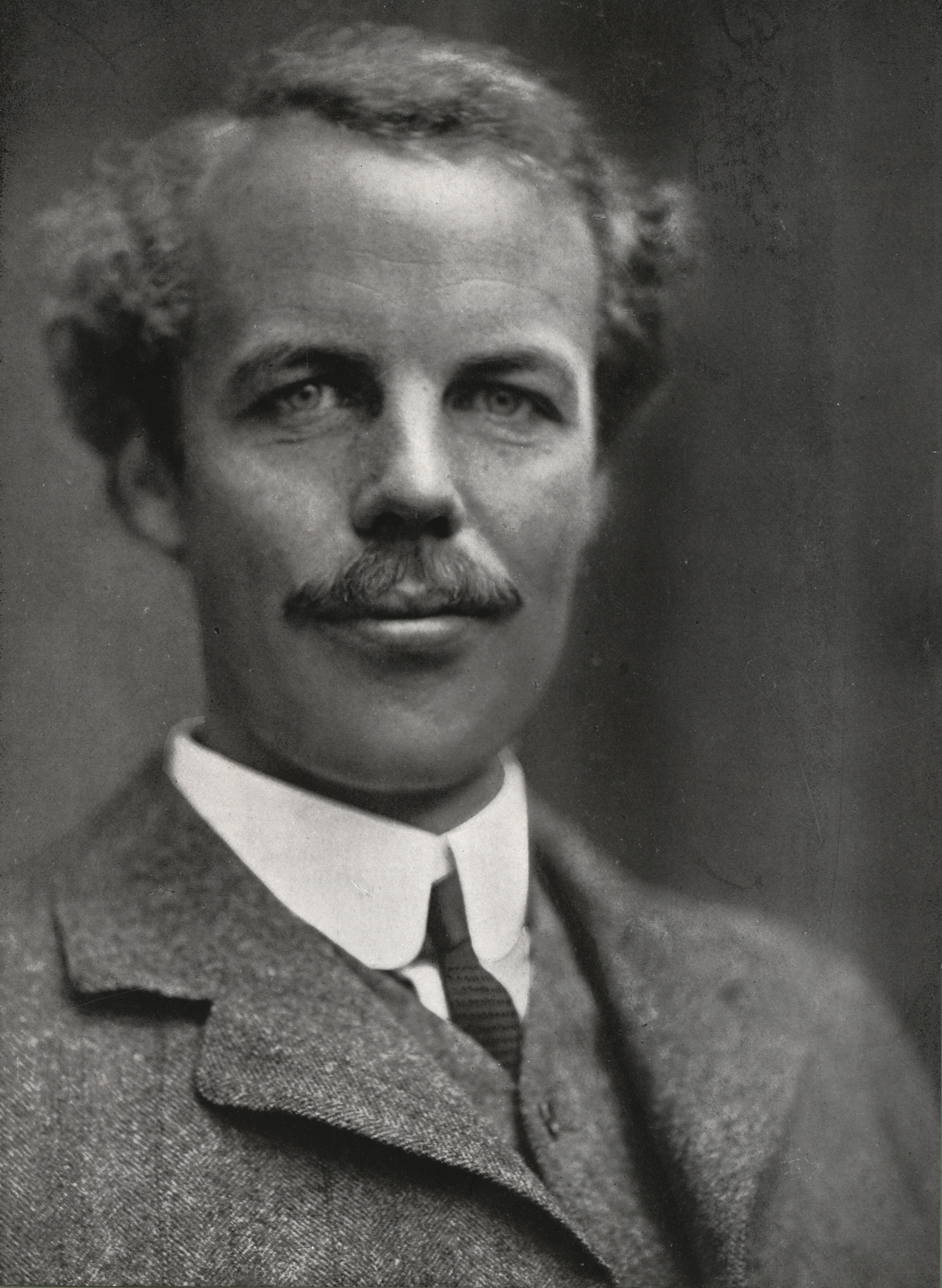 Arthur Cecil Pigou after a photograph by Mr. V. H. Mattram, supplement to <em>The Gownsman</em>, May 26th, 1910, Archive Centre, King's College, Cambridge