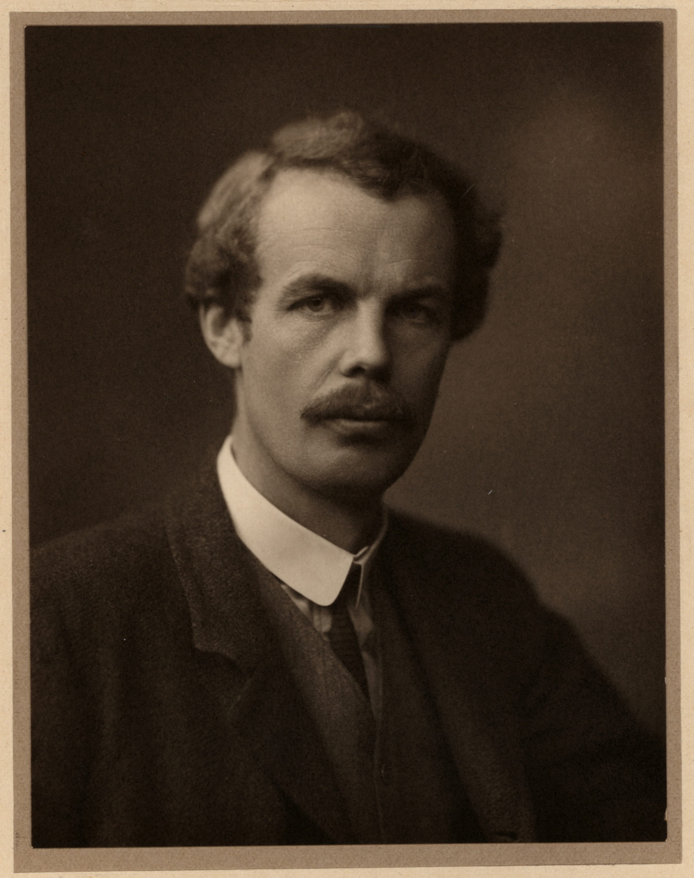 Arthur Cecil Pigou taken by J. Palmer-Clarke, c. 1908