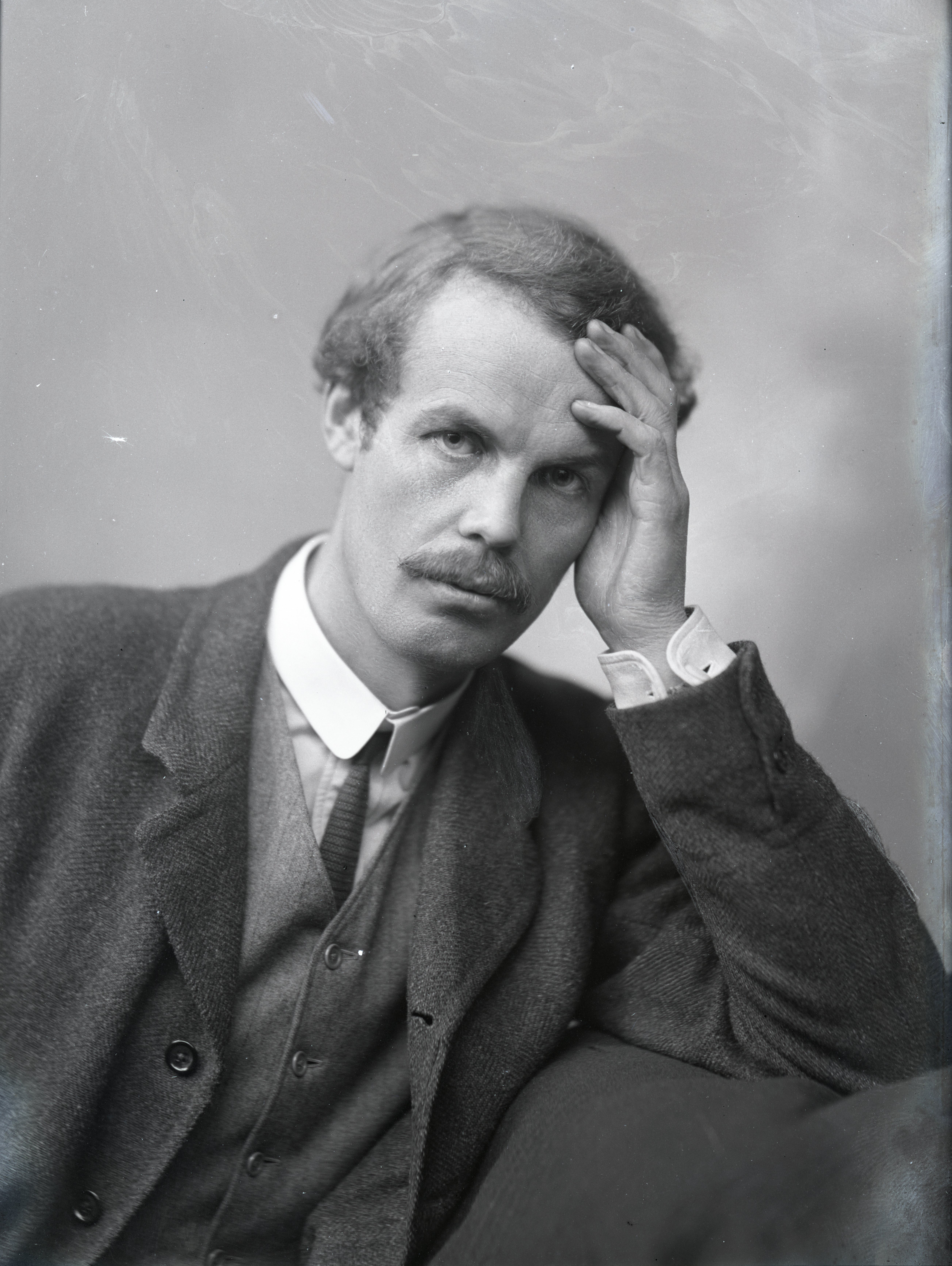 Arthur Cecil Pigou taken by J. Palmer-Clarke, c. 1908, Cambridgeshire Collection, Central Library Cambridge
