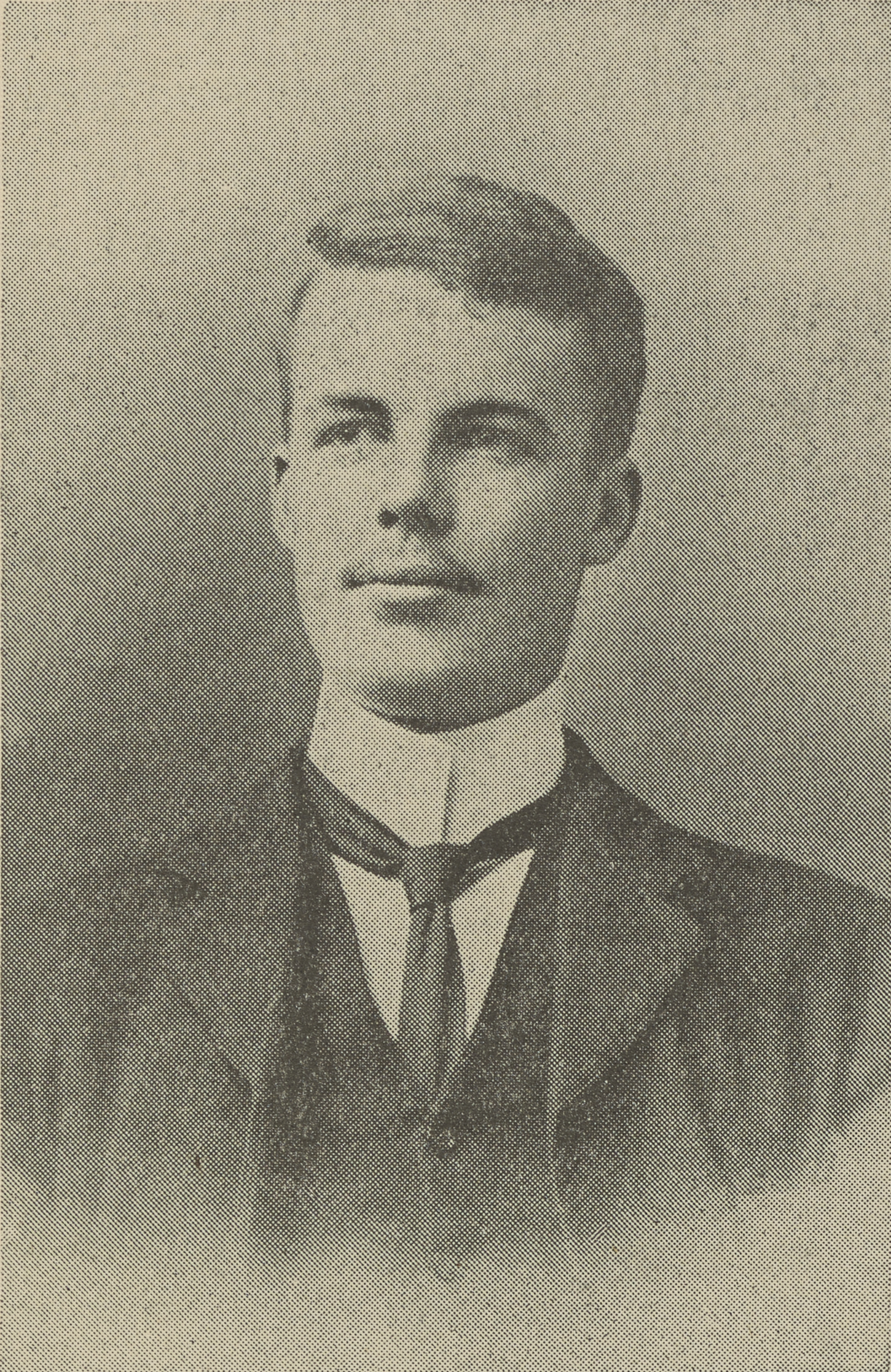Arthur Cecil Pigou as ex-president of the Cambridge Union, printed in The Granta of 7 November 1903, taken by Scott and Wilkinson, c. 1903, reproduced by kind permission of the Syndics of Cambridge University Library, Classmark: Cam.b.41.16